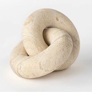Threshold Studio McGee Limestone Knot Decor